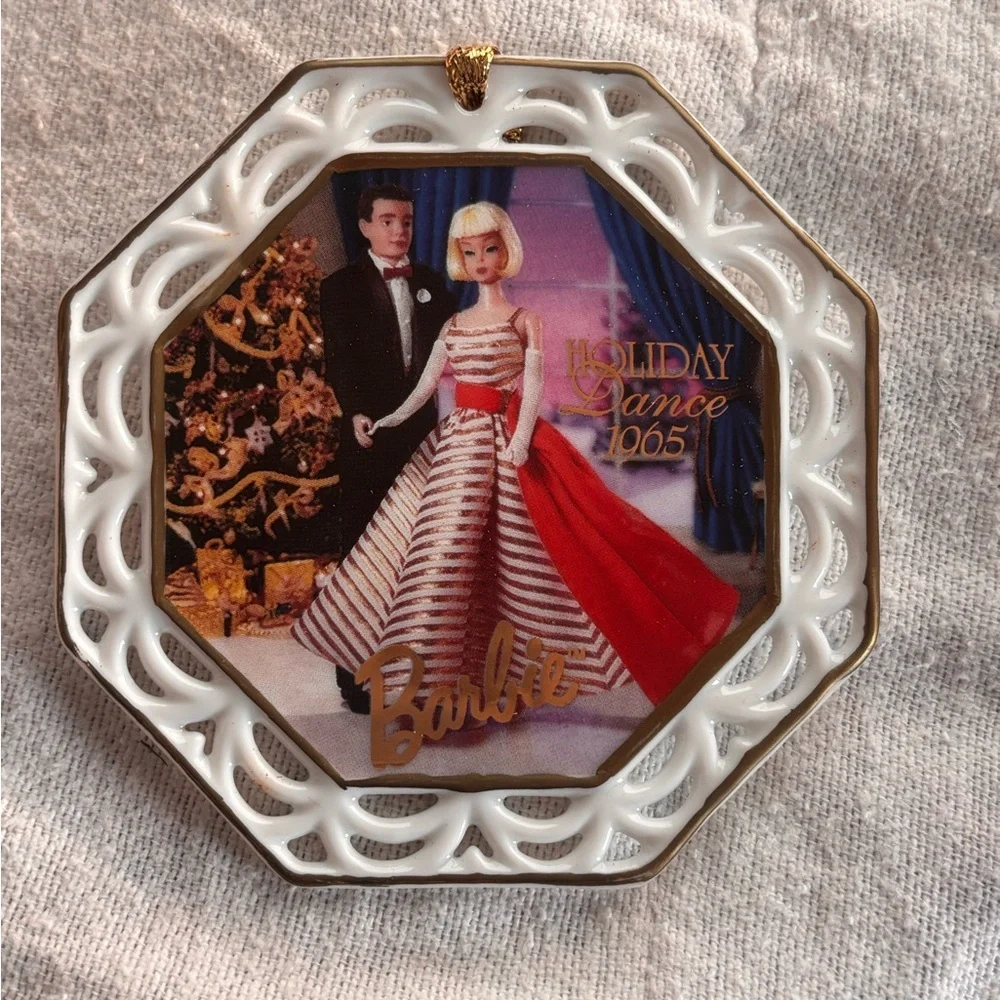 1996 Vintage Barbie “Holiday Dance” Ornament With Box.